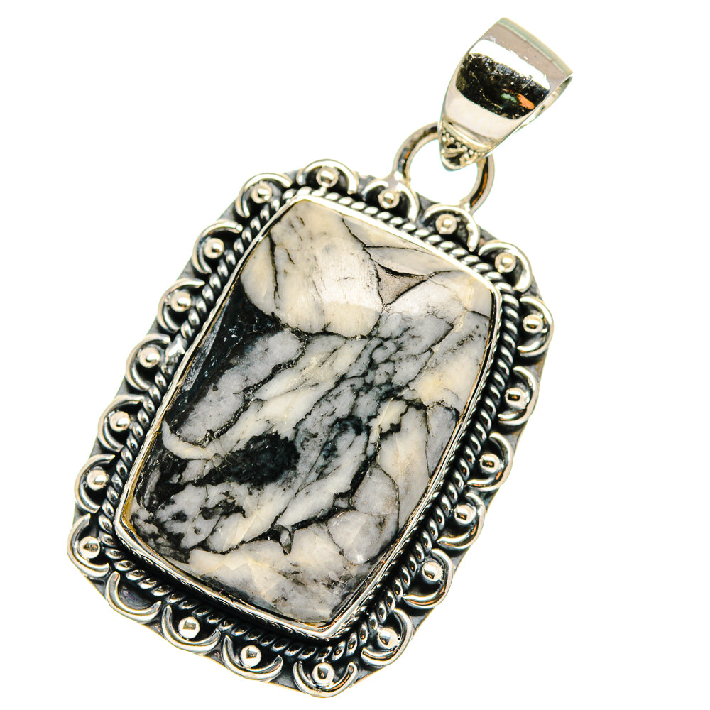 Pinolith Jasper Pendants handcrafted by Ana Silver Co - PD17490