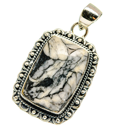 Pinolith Jasper Pendants handcrafted by Ana Silver Co - PD17490