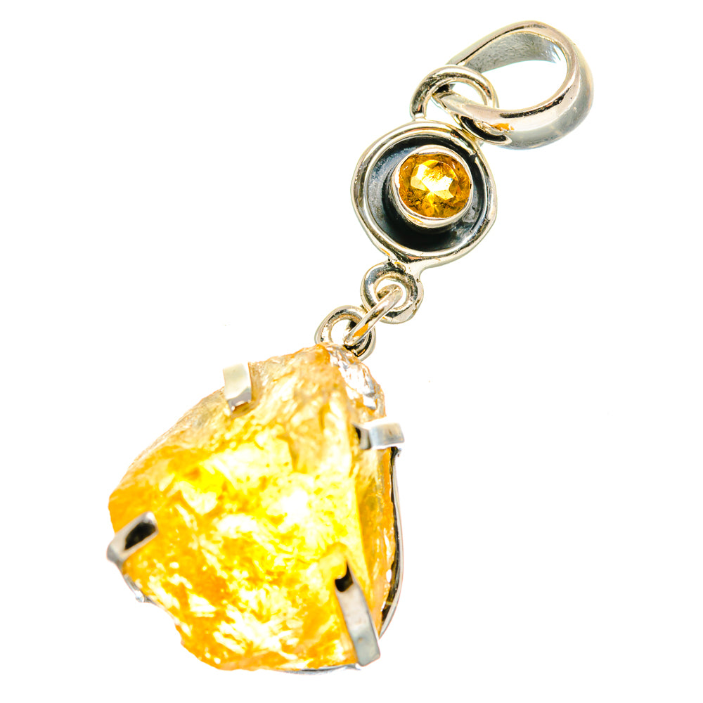 Citrine Pendants handcrafted by Ana Silver Co - PD17494
