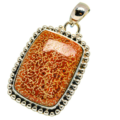 Dinosaur Bone Pendants handcrafted by Ana Silver Co - PD17513