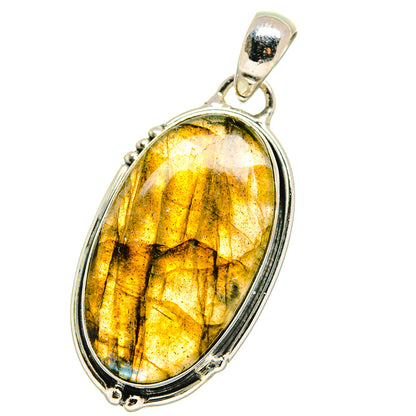 Labradorite Pendants handcrafted by Ana Silver Co - PD17544