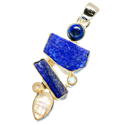 Lapis Lazuli Pendants handcrafted by Ana Silver Co - PD17545