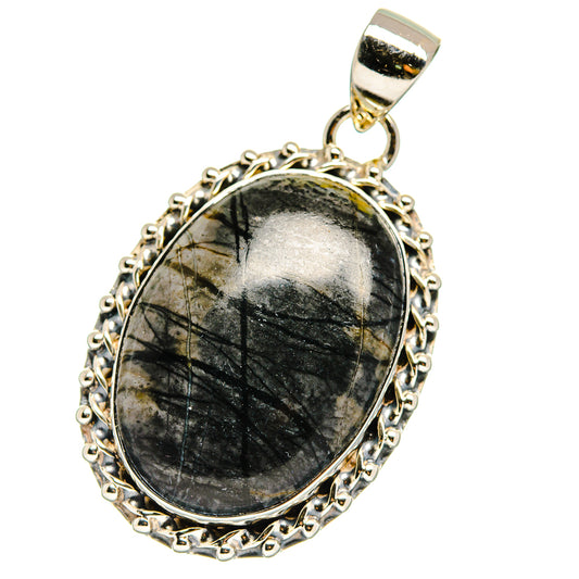 Picasso Jasper Pendants handcrafted by Ana Silver Co - PD17555