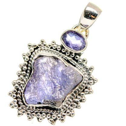 Tanzanite Pendants handcrafted by Ana Silver Co - PD17565