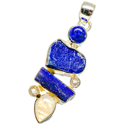 Lapis Lazuli Pendants handcrafted by Ana Silver Co - PD17582