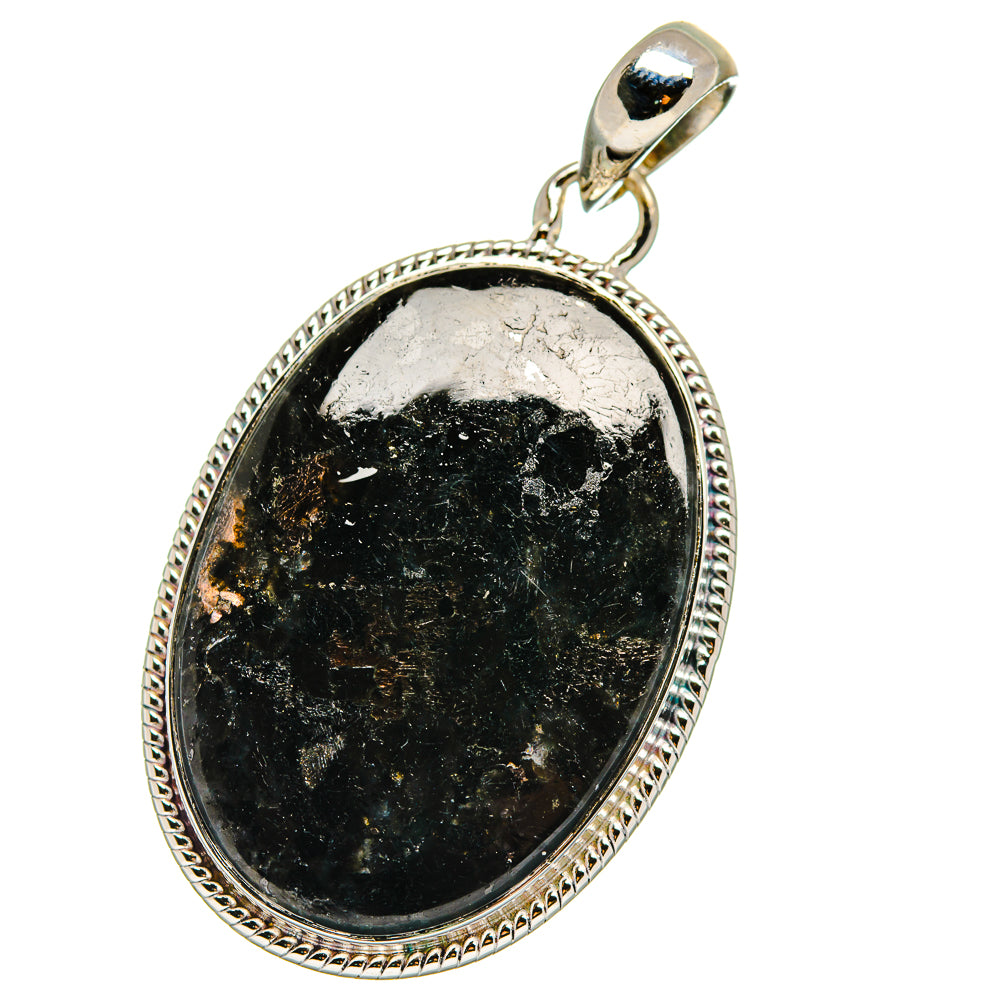 Black Onyx Pendants handcrafted by Ana Silver Co - PD17586