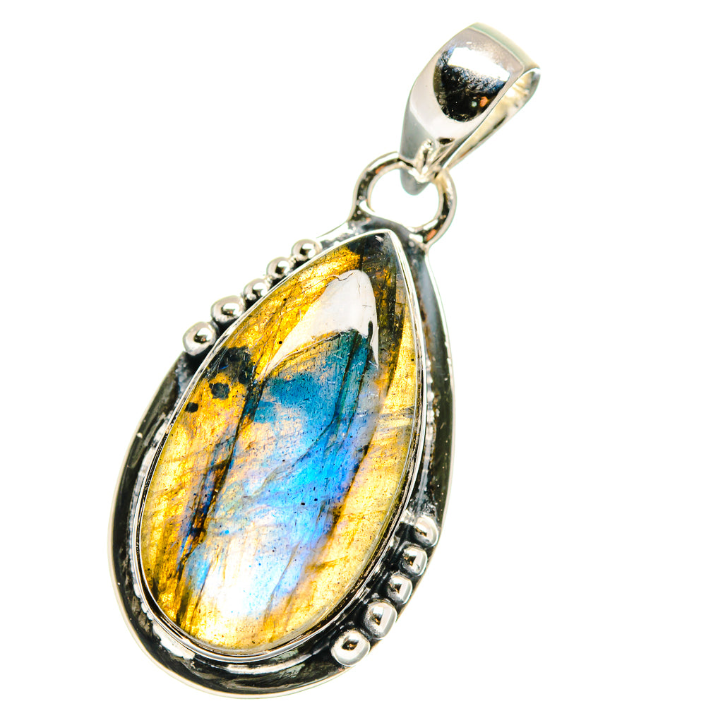 Labradorite Pendants handcrafted by Ana Silver Co - PD17590