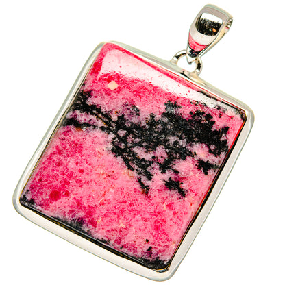 Rhodonite Pendants handcrafted by Ana Silver Co - PD17597