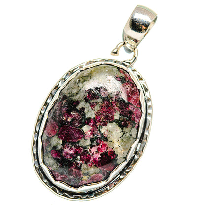 Russian Eudialyte Pendants handcrafted by Ana Silver Co - PD17622