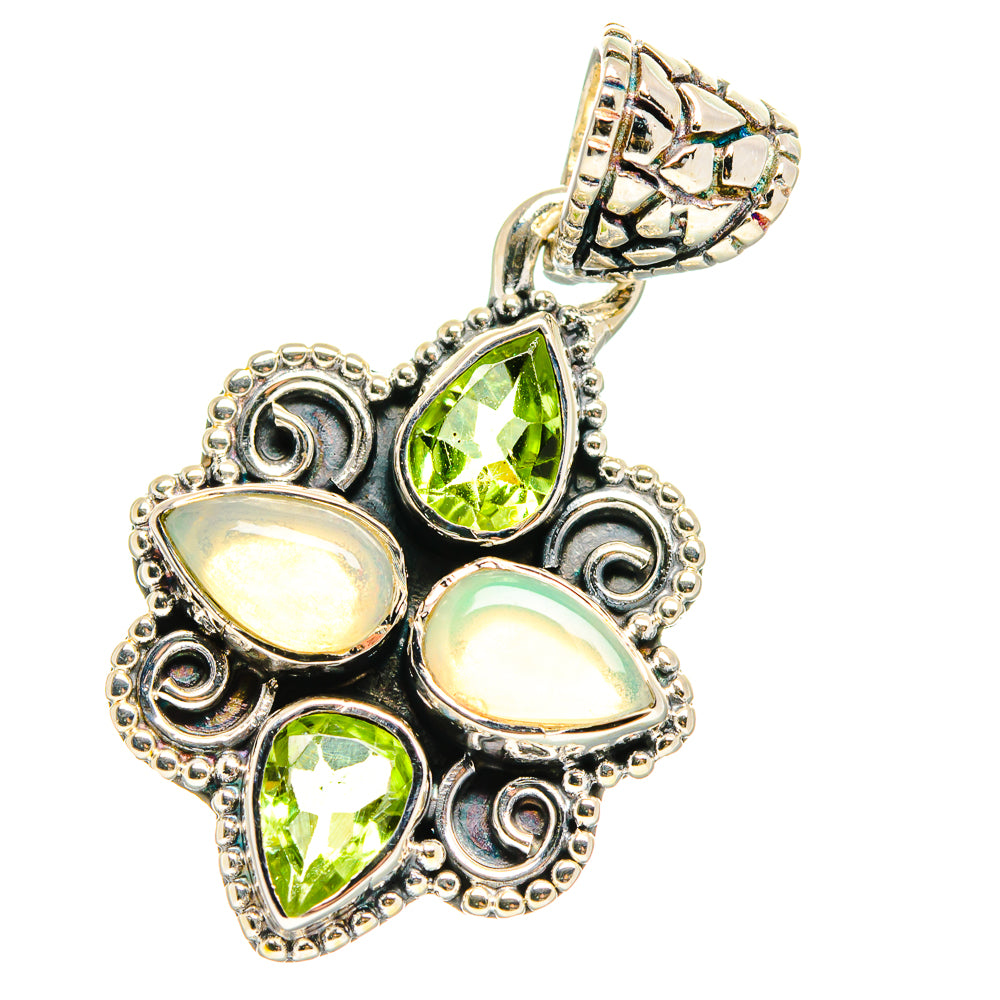 Ethiopian Opal Pendants handcrafted by Ana Silver Co - PD17623