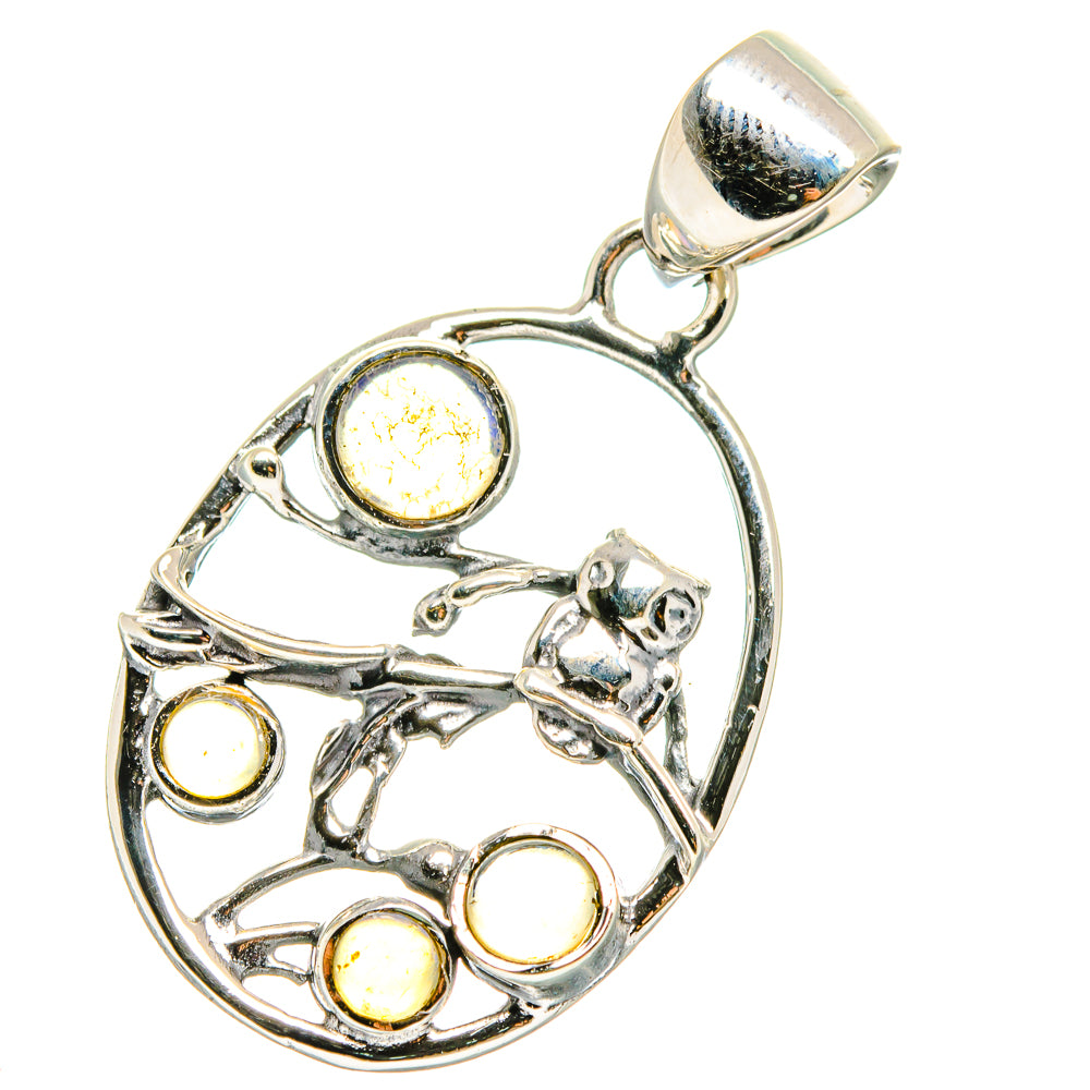 Ethiopian Opal Pendants handcrafted by Ana Silver Co - PD17624