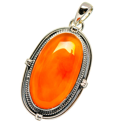 Carnelian Pendants handcrafted by Ana Silver Co - PD17627