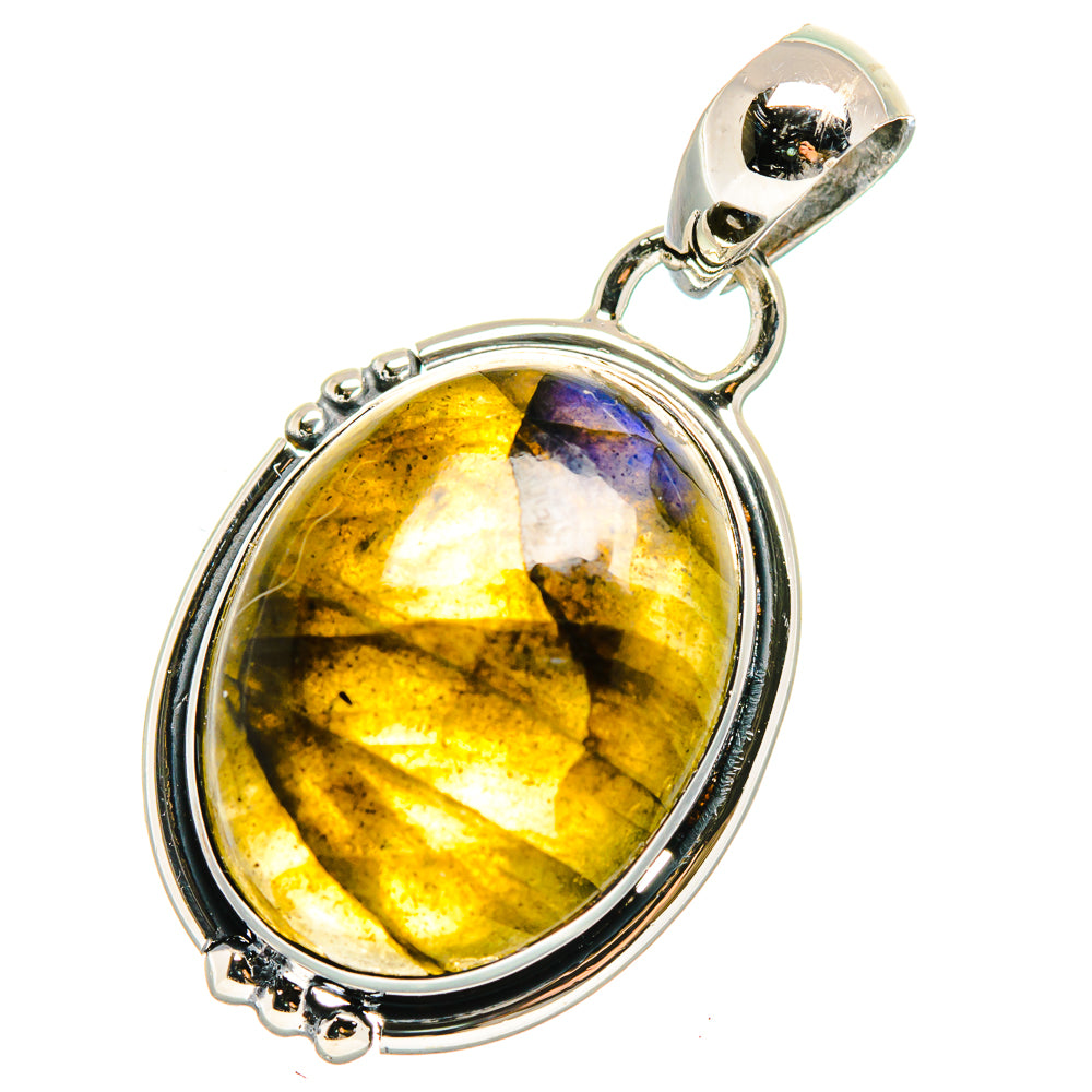 Labradorite Pendants handcrafted by Ana Silver Co - PD17640
