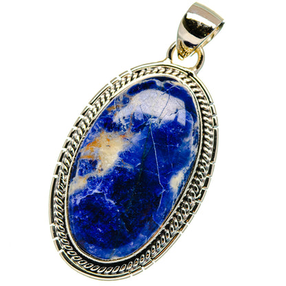Sodalite Pendants handcrafted by Ana Silver Co - PD17649