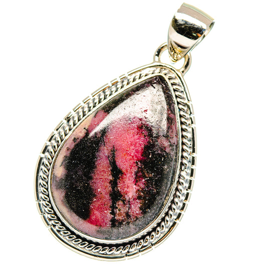 Rhodochrosite Pendants handcrafted by Ana Silver Co - PD17653