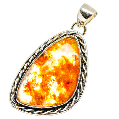 Sunstone Pendants handcrafted by Ana Silver Co - PD17659
