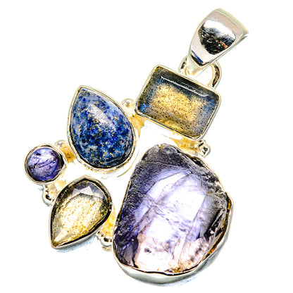 Tanzanite Pendants handcrafted by Ana Silver Co - PD17664