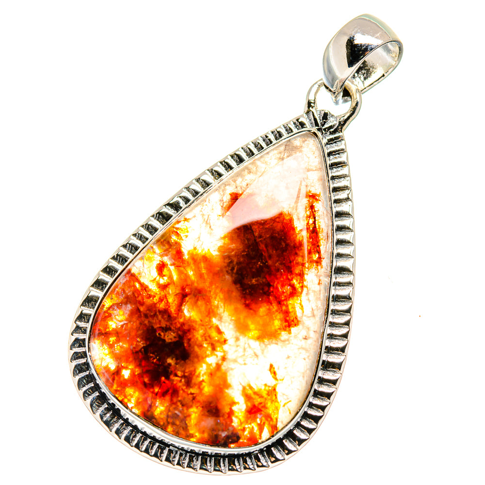 Sunstone Pendants handcrafted by Ana Silver Co - PD17673