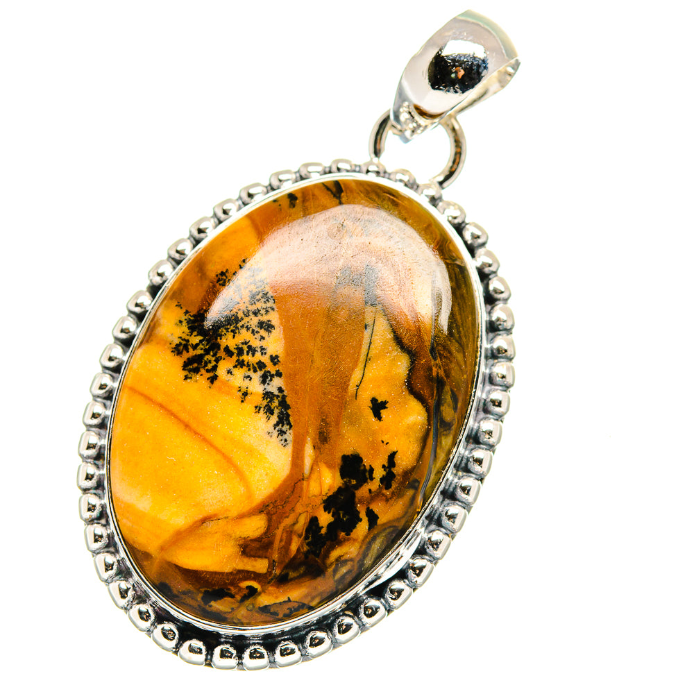 Picture Jasper Pendants handcrafted by Ana Silver Co - PD17684