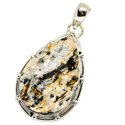 Astrophyllite Pendants handcrafted by Ana Silver Co - PD17694