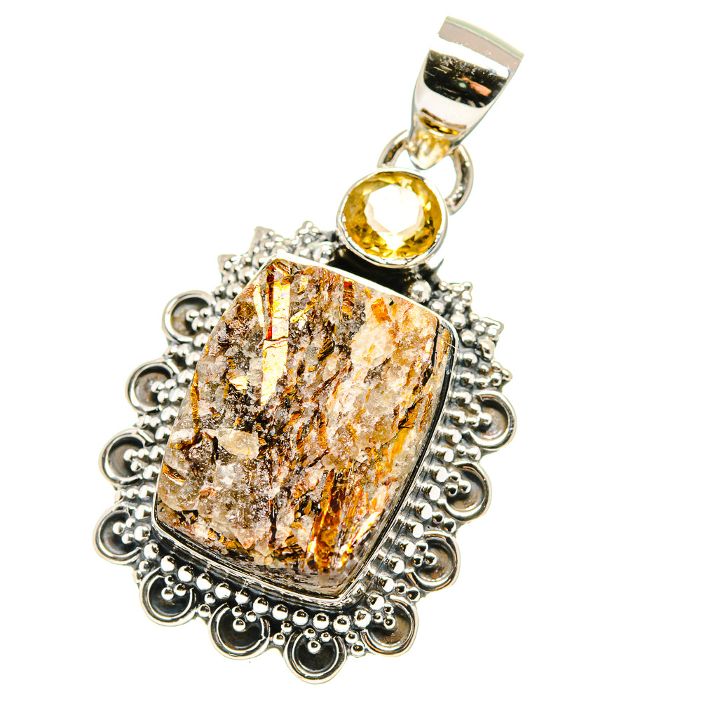 Astrophyllite Pendants handcrafted by Ana Silver Co - PD17695