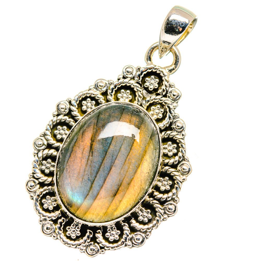 Labradorite Pendants handcrafted by Ana Silver Co - PD17699