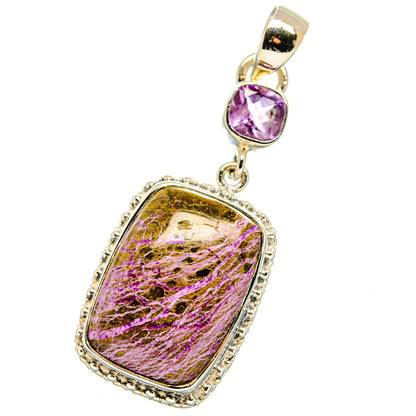 Stichtite Pendants handcrafted by Ana Silver Co - PD17718