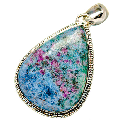 Ruby Fuchsite Pendants handcrafted by Ana Silver Co - PD17724