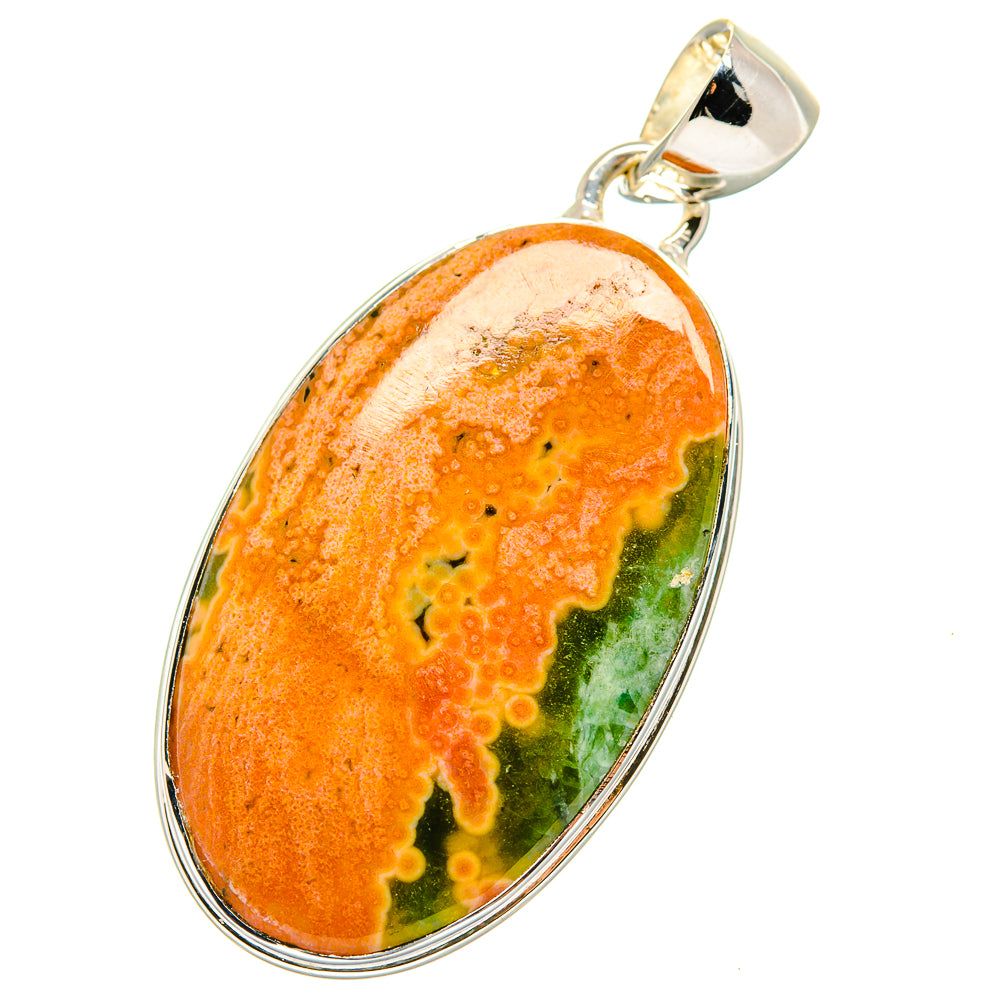 Ocean Jasper Pendants handcrafted by Ana Silver Co - PD17727