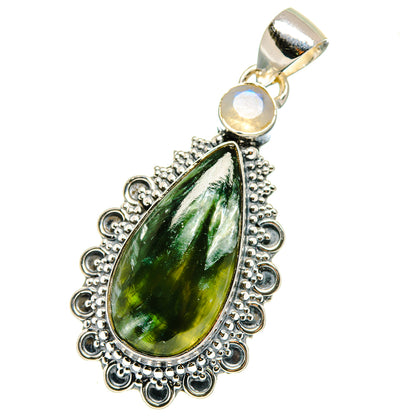 Seraphinite Pendants handcrafted by Ana Silver Co - PD17741