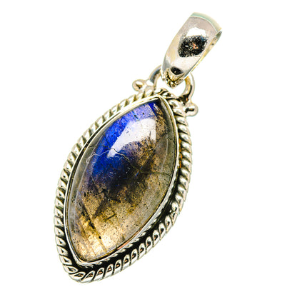 Labradorite Pendants handcrafted by Ana Silver Co - PD17743