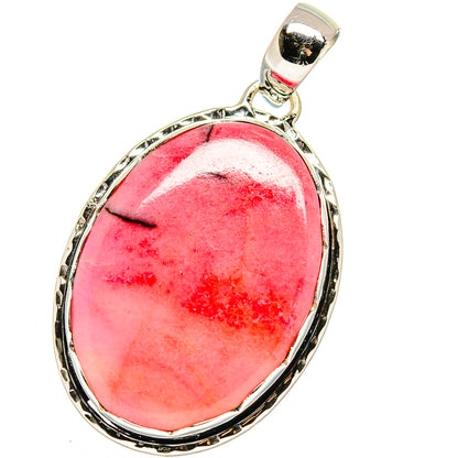 Rhodonite Pendants handcrafted by Ana Silver Co - PD17751