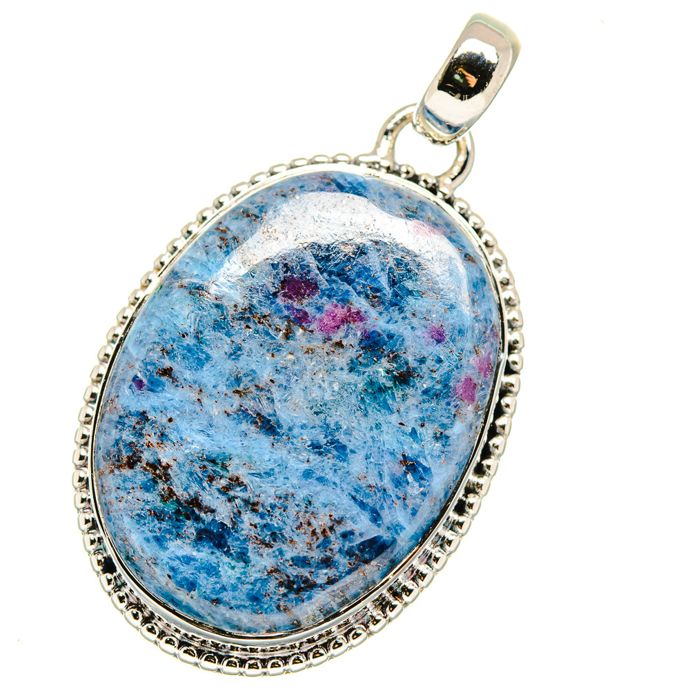 Ruby Fuchsite Pendants handcrafted by Ana Silver Co - PD17758
