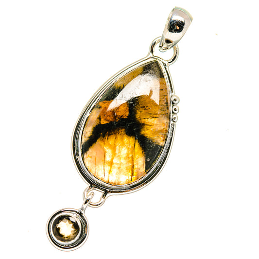 Chiastolite Pendants handcrafted by Ana Silver Co - PD17760
