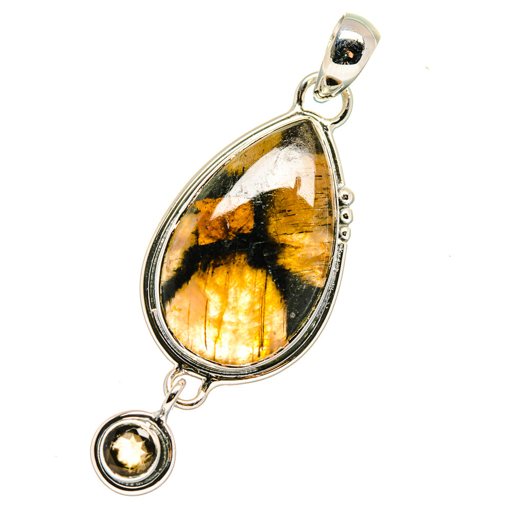 Chiastolite Pendants handcrafted by Ana Silver Co - PD17760