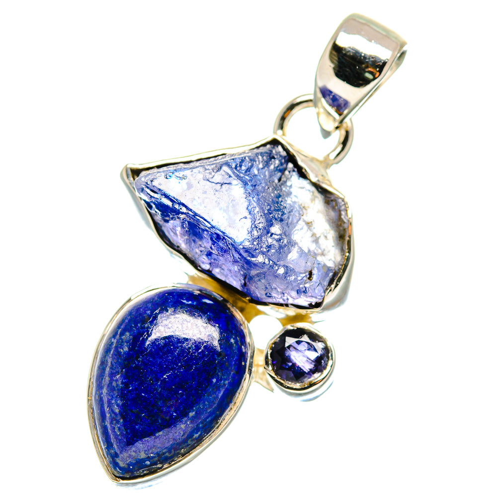 Lapis Lazuli Pendants handcrafted by Ana Silver Co - PD17773