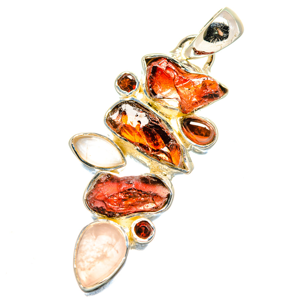 Garnet Pendants handcrafted by Ana Silver Co - PD17794