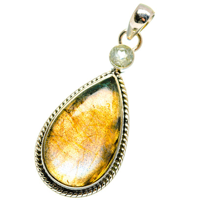 Labradorite Pendants handcrafted by Ana Silver Co - PD17804