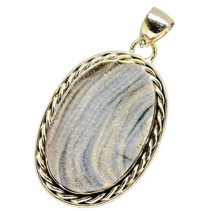 Desert Druzy Pendants handcrafted by Ana Silver Co - PD17819 - Photo 2