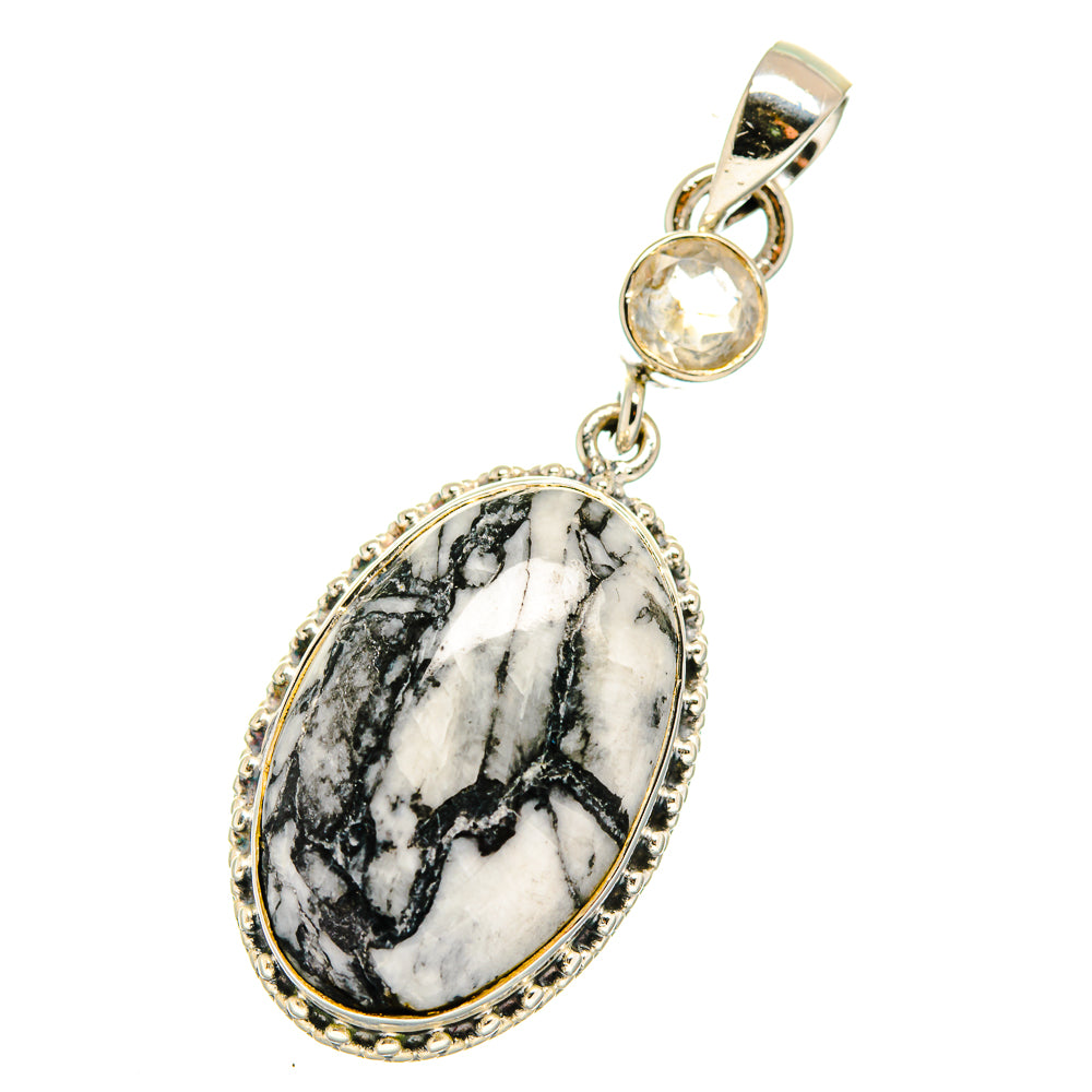 Pinolith Jasper Pendants handcrafted by Ana Silver Co - PD17823