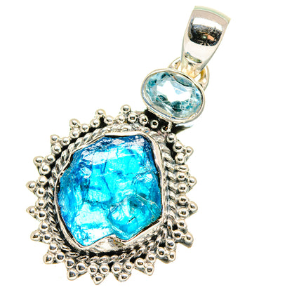 Apatite Pendants handcrafted by Ana Silver Co - PD17824