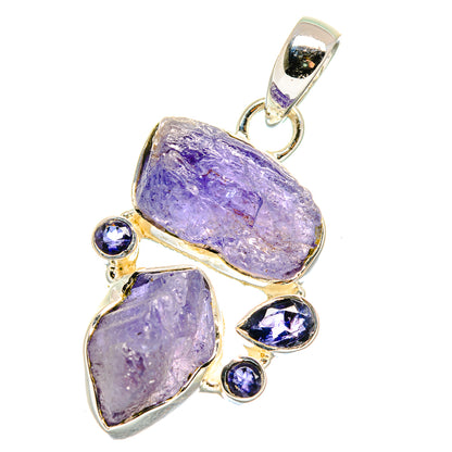 Tanzanite Pendants handcrafted by Ana Silver Co - PD17827