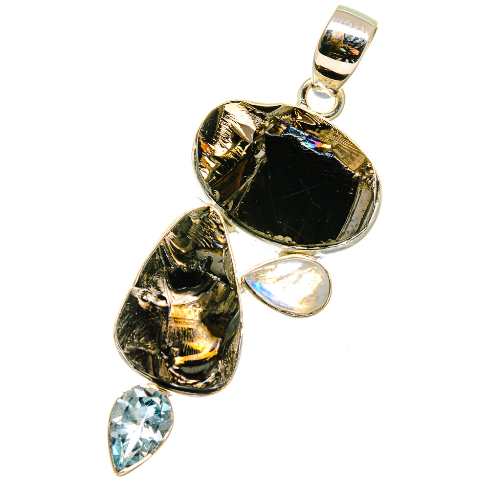 Shungite Pendants handcrafted by Ana Silver Co - PD17867