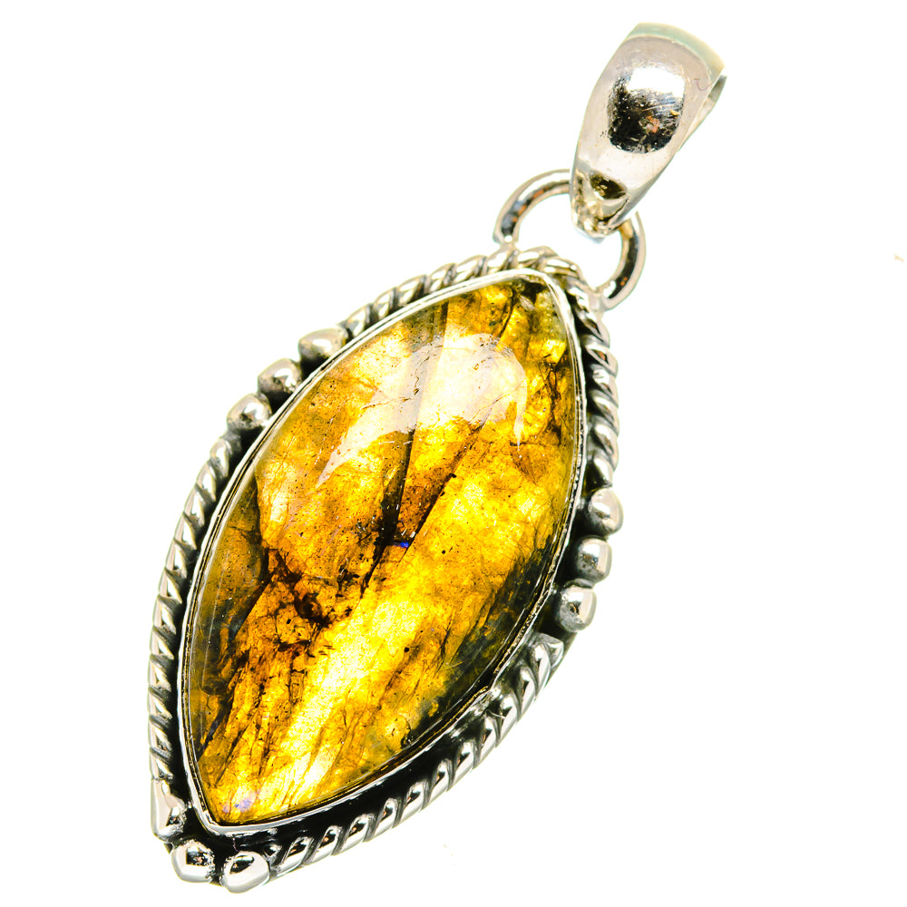 Labradorite Pendants handcrafted by Ana Silver Co - PD17868