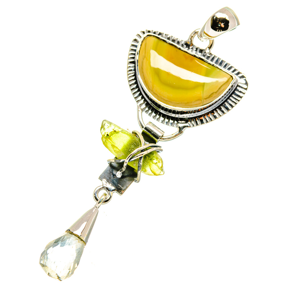 Willow Creek Jasper Pendants handcrafted by Ana Silver Co - PD17881
