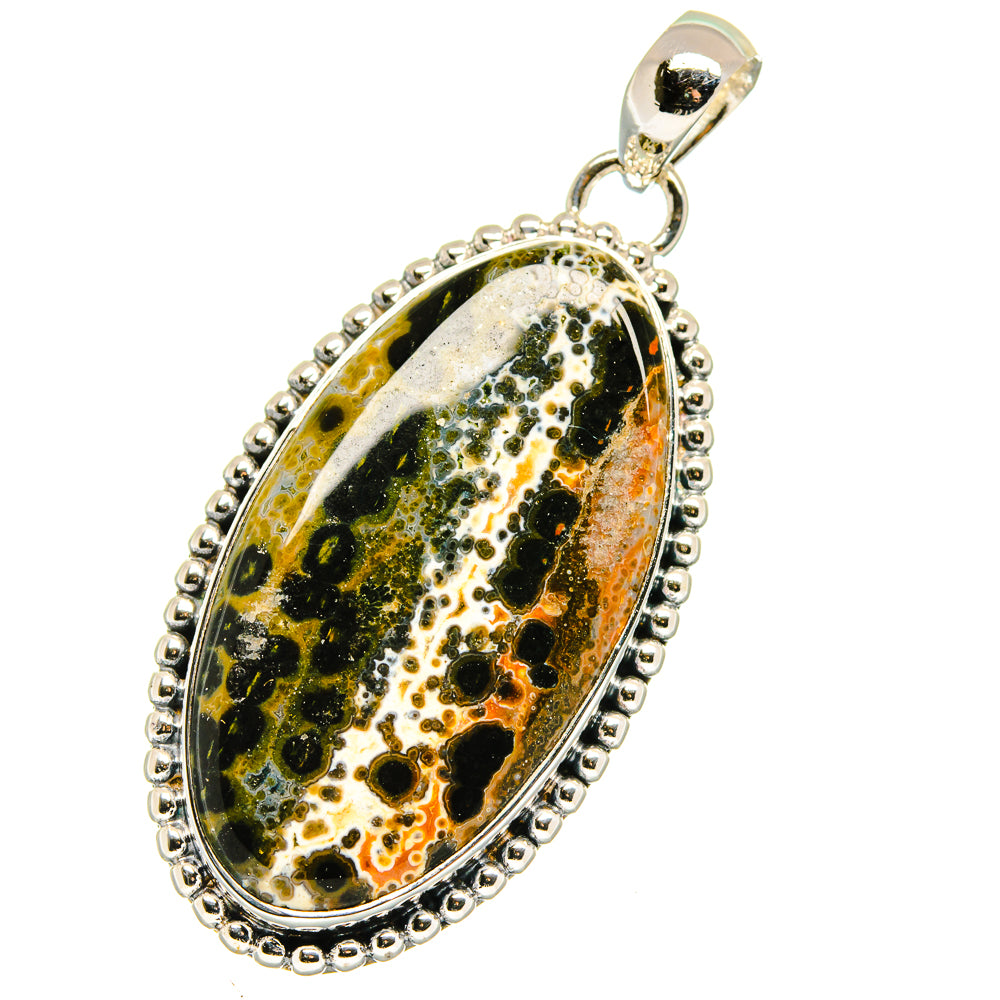 Ocean Jasper Pendants handcrafted by Ana Silver Co - PD17887