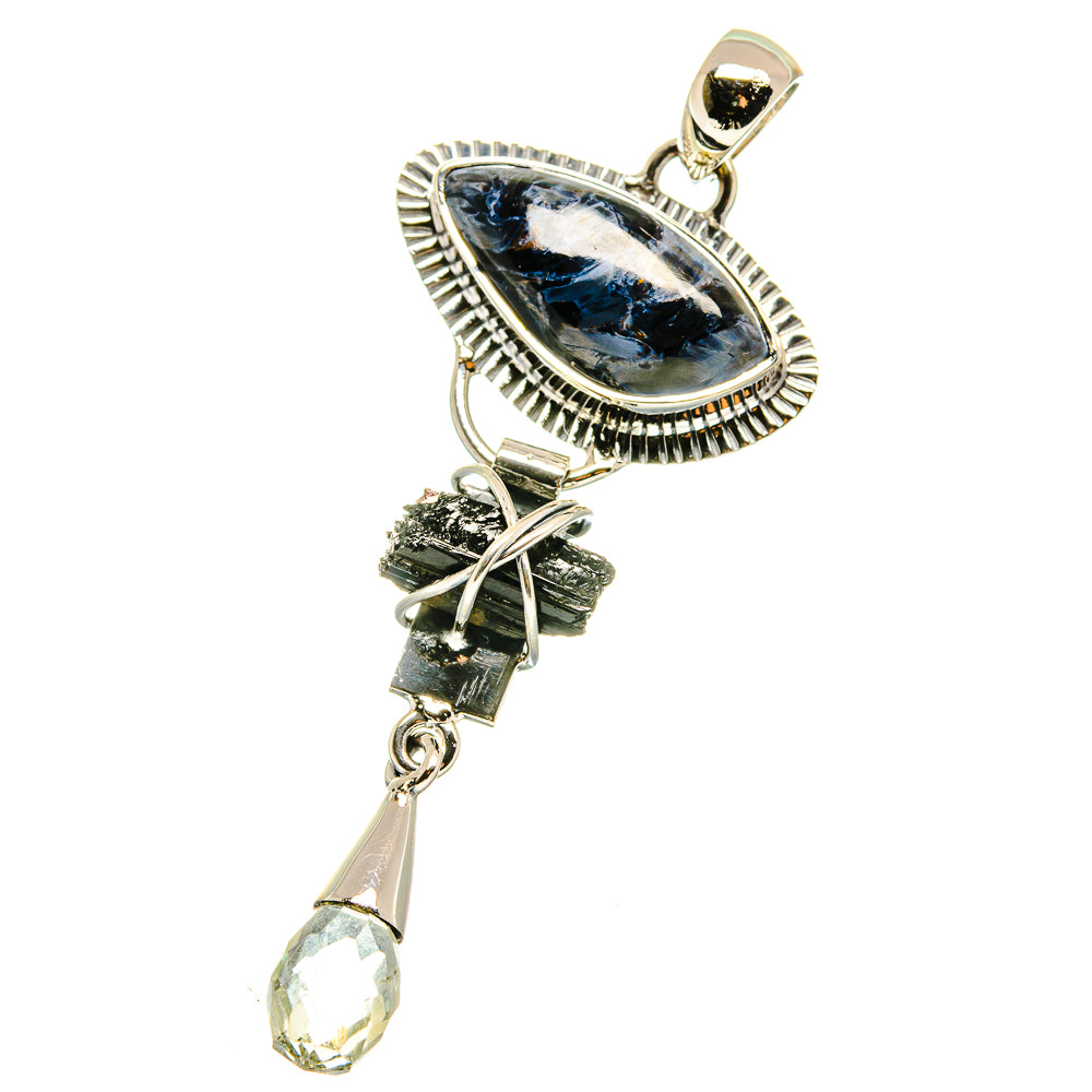 Pietersite Pendants handcrafted by Ana Silver Co - PD17888