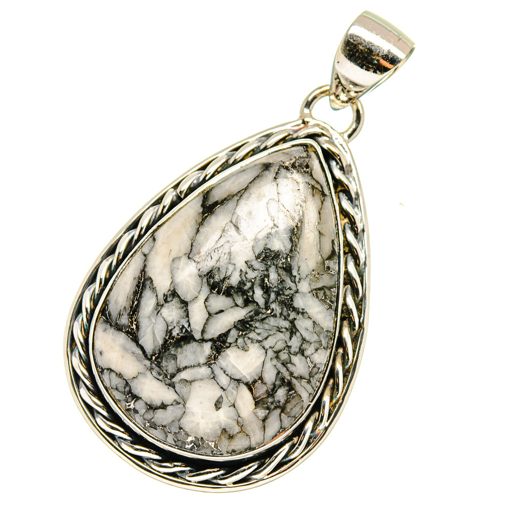 Pinolith Jasper Pendants handcrafted by Ana Silver Co - PD17913