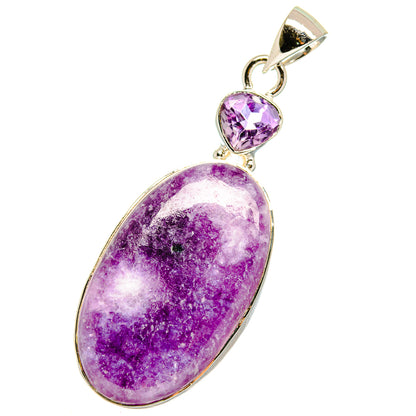 Charoite Pendants handcrafted by Ana Silver Co - PD17921