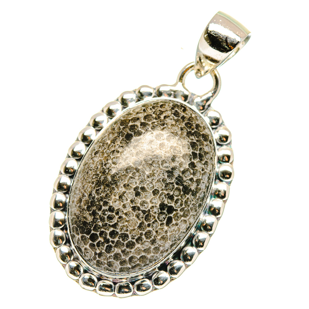 Dinosaur Bone Pendants handcrafted by Ana Silver Co - PD17934